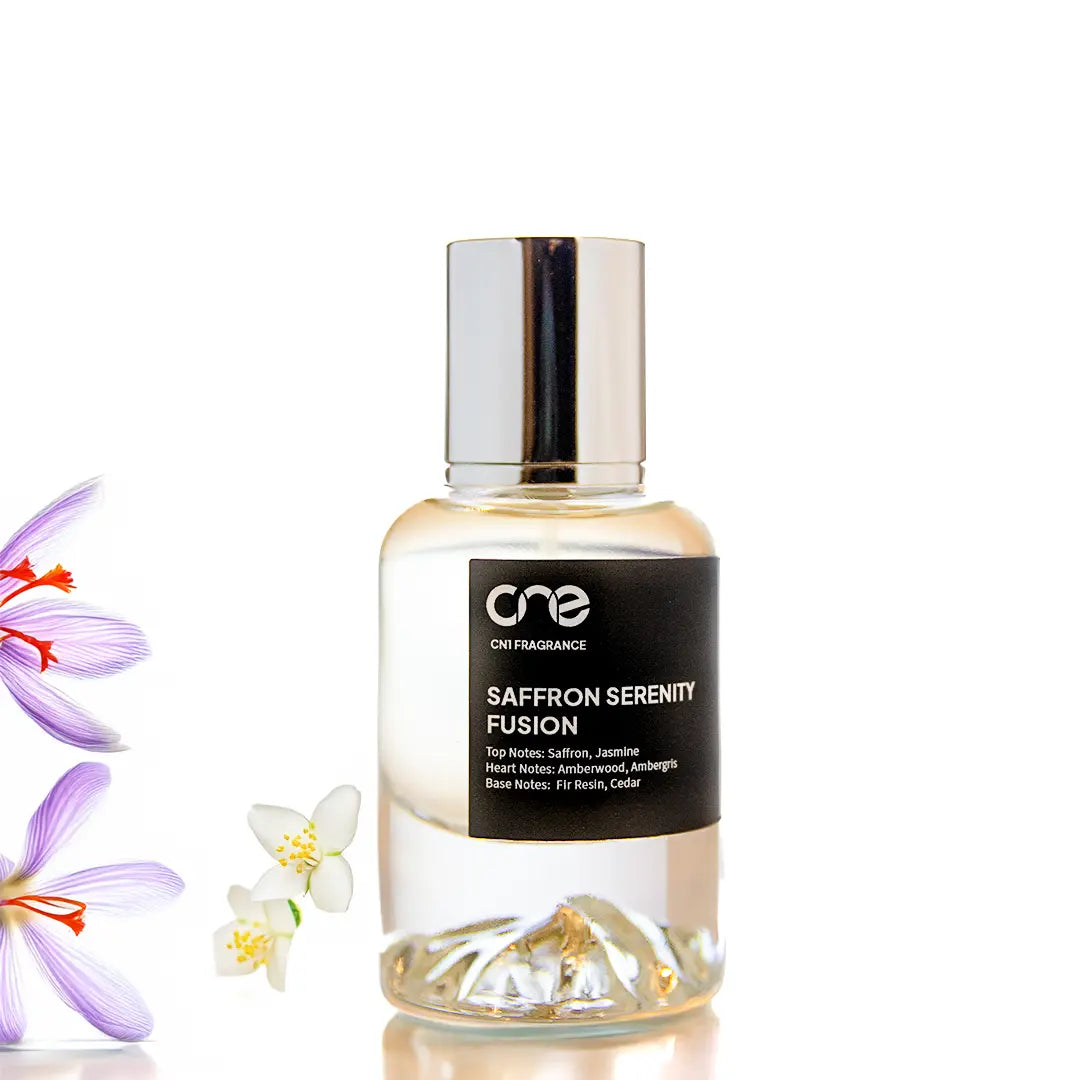 Saffron Serenity Fusion: Luxe Scent That Lasts All Day - CN1 Fragrance