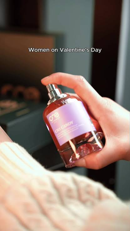 Fragrance social media post