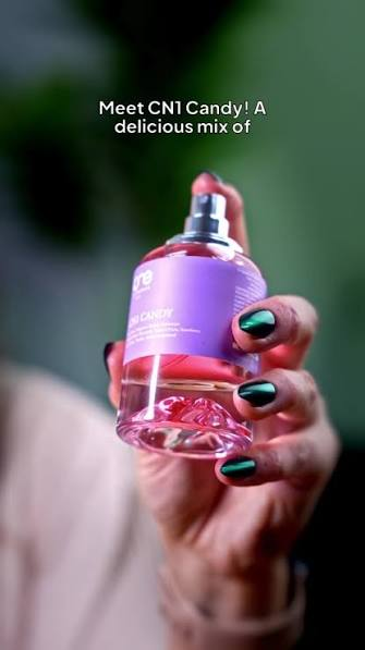 Fragrance social media post