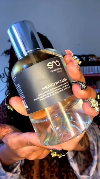 Fragrance social media post